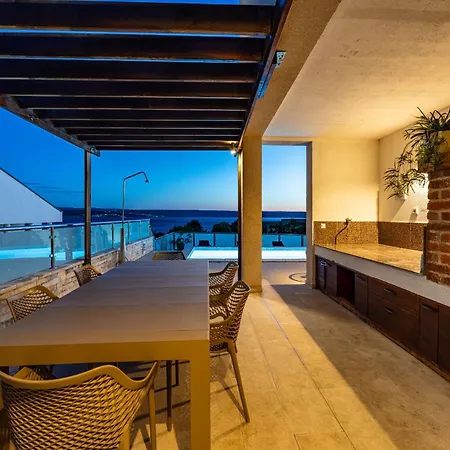 My Dalmatia - Sea View Anpero With Private Heated Pool And Sauna