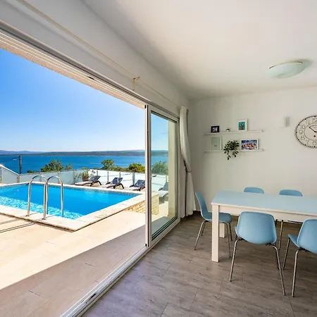 My Dalmatia - Sea View Anpero With Private Heated Pool And Sauna Prázdninový dům *