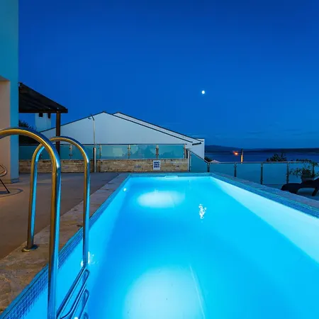 My Dalmatia - Sea View Anpero With Private Heated Pool And Sauna Prázdninový dům