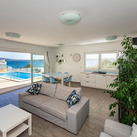 Prázdninový dům My Dalmatia - Sea View Anpero With Private Heated Pool And Sauna Maslenica