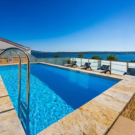 My Dalmatia - Sea View Anpero With Private Heated Pool And Sauna * Maslenica