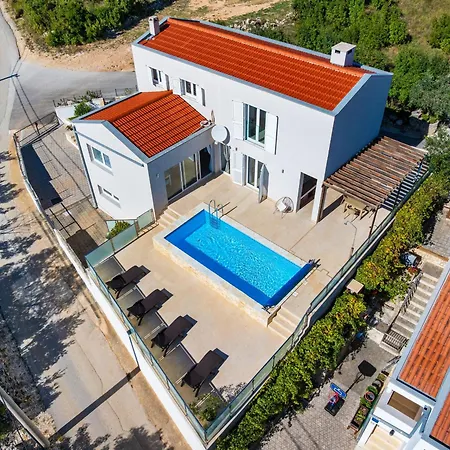 My Dalmatia - Sea View Anpero With Private Heated Pool And Sauna * Maslenica