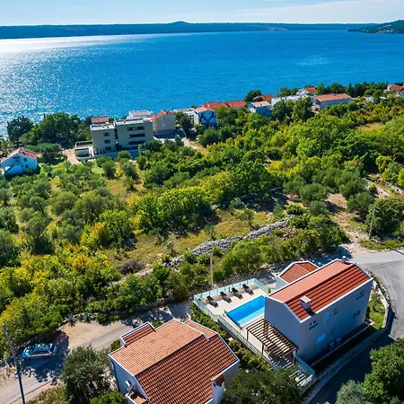 My Dalmatia - Sea View Anpero With Private Heated Pool And Sauna Tatil Evi