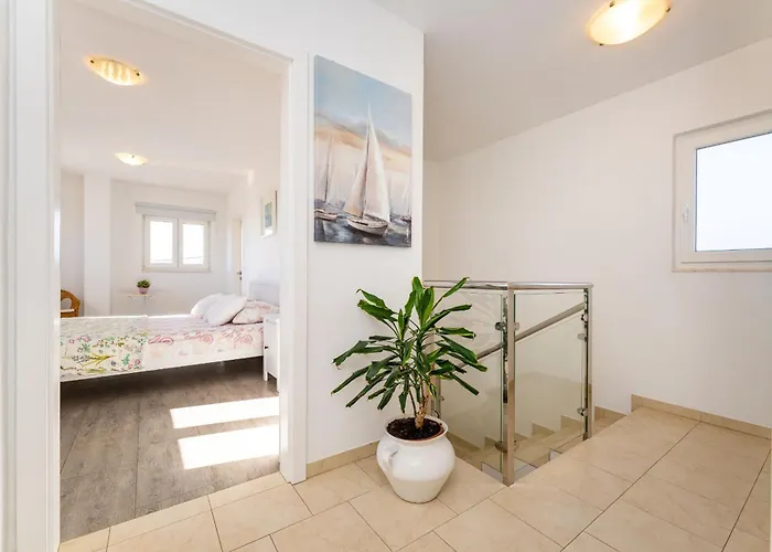 Tatil Evi My Dalmatia - Sea View Anpero With Private Heated Pool And Sauna