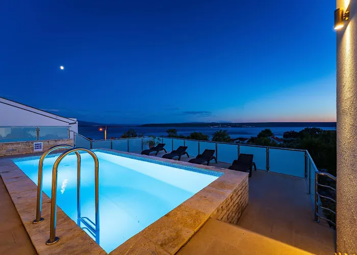 My Dalmatia - Sea View Anpero With Private Heated Pool And Sauna Tatil Evi