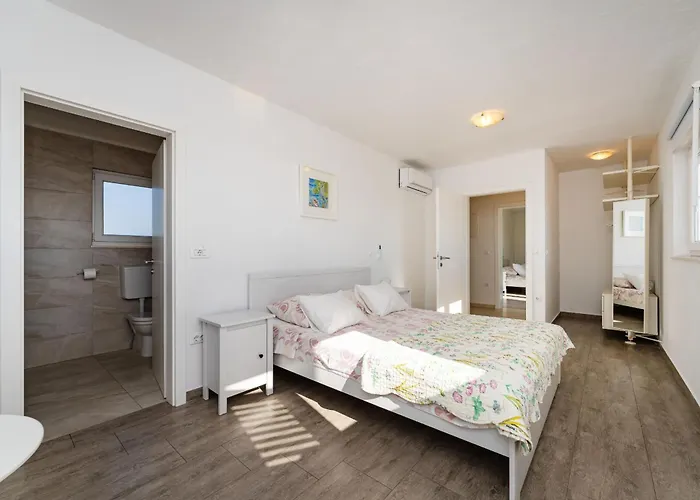 Tatil Evi My Dalmatia - Sea View Anpero With Private Heated Pool And Sauna