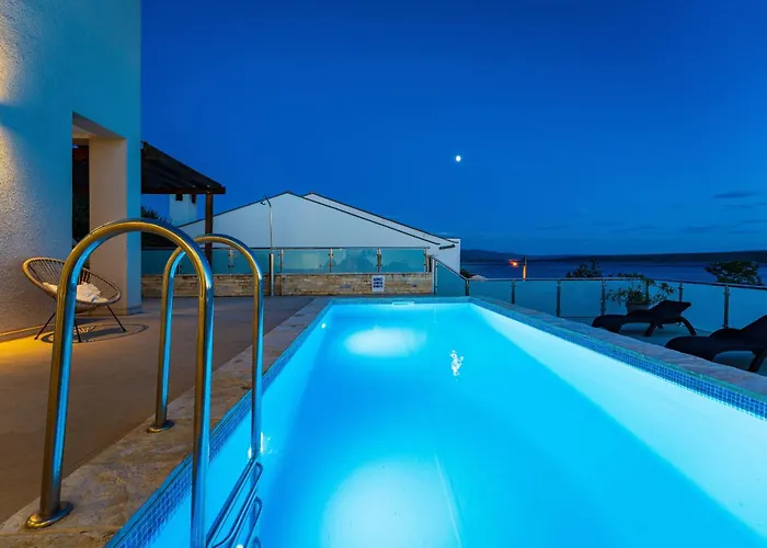 My Dalmatia - Sea View Anpero With Private Heated Pool And Sauna Tatil Evi