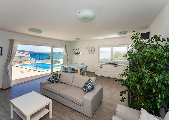 Vakantiehuis My Dalmatia - Sea View Anpero With Private Heated Pool And Sauna Maslenica