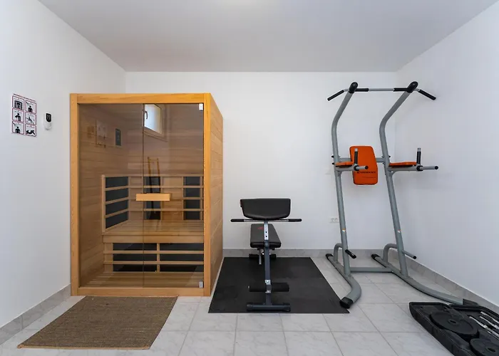 My Dalmatia - Sea View Anpero With Private Heated Pool And Sauna * Maslenica