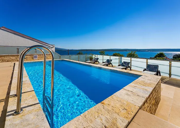 My Dalmatia - Sea View Anpero With Private Heated Pool And Sauna * Maslenica