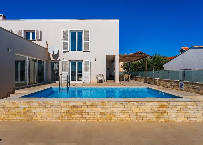 My Dalmatia - Sea View Anpero With Private Heated Pool And Sauna