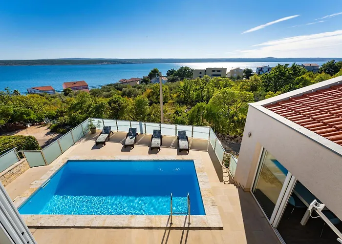 Tatil Evi My Dalmatia - Sea View Anpero With Private Heated Pool And Sauna Maslenica