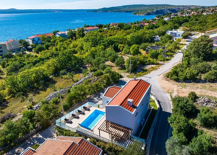 My Dalmatia - Sea View Anpero With Private Heated Pool And Sauna Maslenica