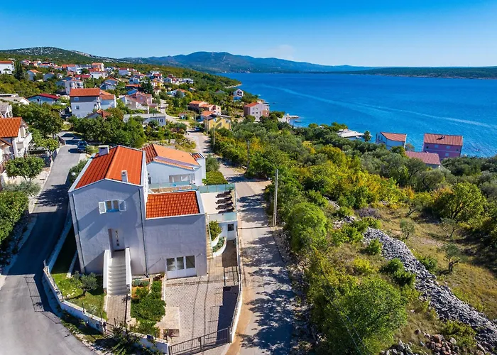 My Dalmatia - Sea View Anpero With Private Heated Pool And Sauna * Maslenica